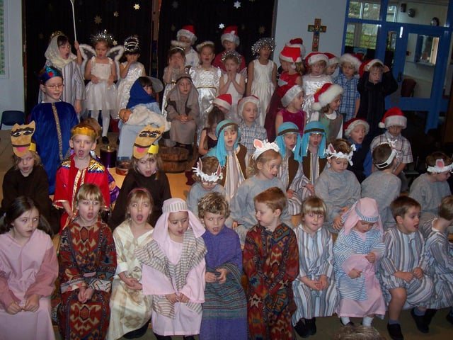 Yardley Gobion School nativity - Key Stage One
