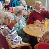 Affinity friends ready to enjoy a new Daventry service. 