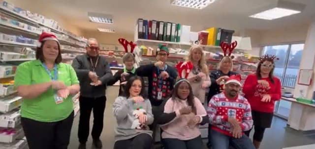 A total of 273 people across St Andrew's from 56 different teams agreed to take part in the video