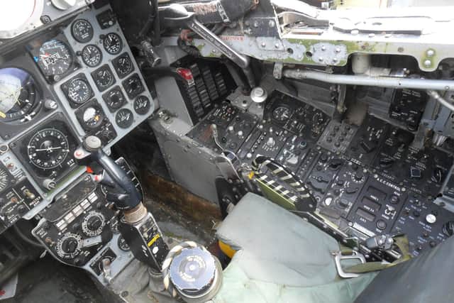 Inside the Phantom fighter jet cockpit that will be at the Arc Cinema in Daventry on Sunday May 29
