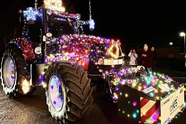 Christmas decorated tractors to convoy through Brackley