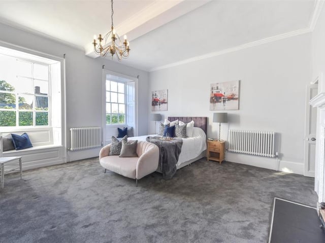 This seven bedroom home that is modern throughout, but maintains traditional features is on the market for a guide price of £2 million.