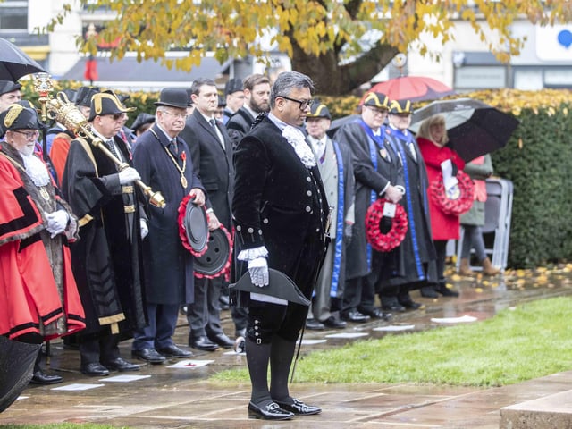 Remembrance Day 2023, Northampton. (Pictures: Kirsty Edmonds)