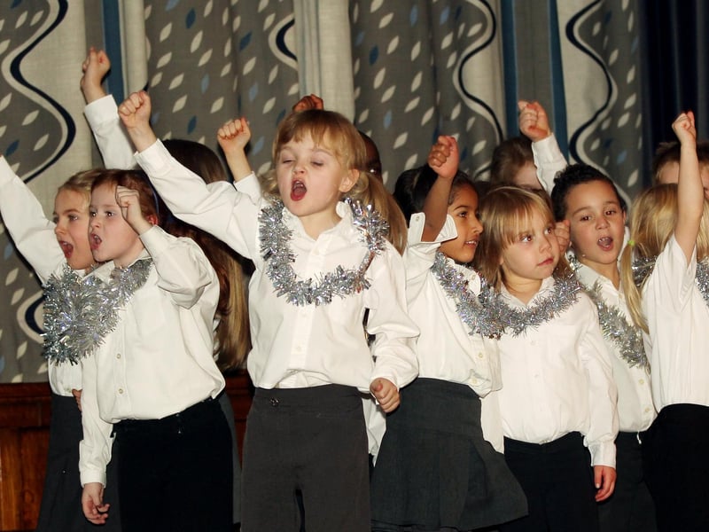 Christmas Nativity Play at Headlands Primary School on Bushland road in 2012.