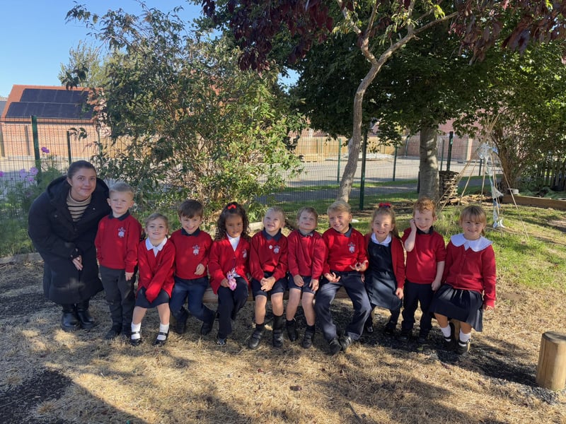 Little Houghton Reception Class.