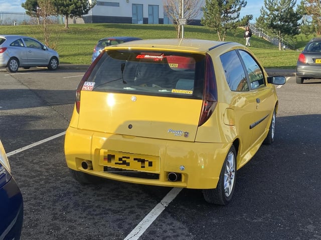 'Remember the boy that threw up on my shoes in Chasers? That’s his car'.