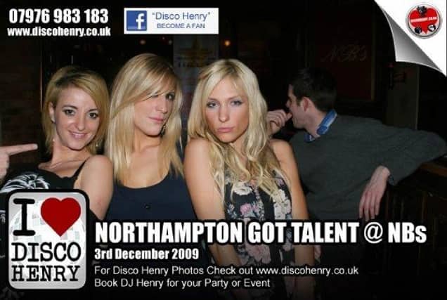 Nostalgic pictures from a night out at NB's in December 2009