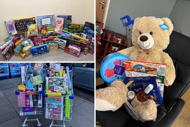 The toys and vouchers will be distributed by Northamptonshire Children’s Trust and the organisation said they will make a lot of children very happy this Christmas.