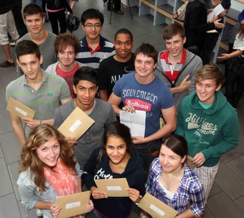 2011 - 'A' level results at Northampton School for Boys.
