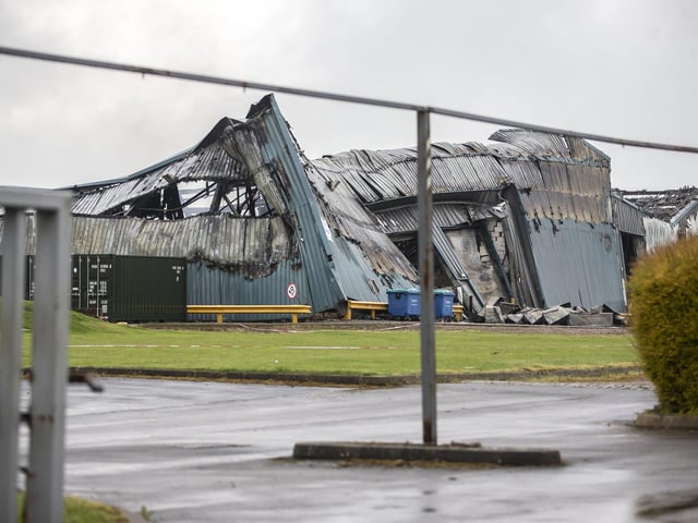 Crews from Northampton Fire and Rescue brought the 2019 blaze at Sywell Aerodrome under control, stopping it from spreading to surrounding buildings.