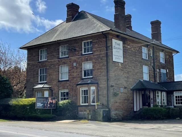 The Lamport Swan, in Harborough Road, is up for sale for £495k