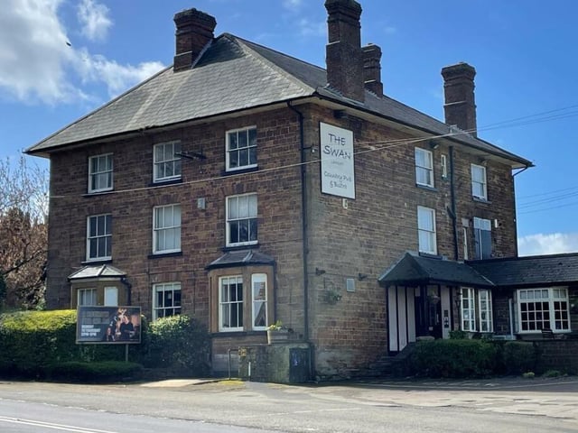 The Lamport Swan, in Harborough Road, is up for sale for £495k