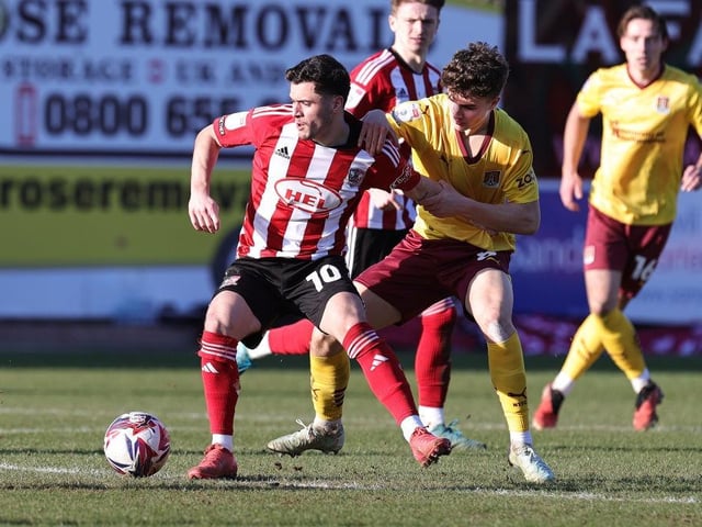 Needs to step up now Shaw's out for the season and this was a good start. Bristled with energy and enthusiasm and his dogged work in midfield laid the platform for Cobblers to control much of the game. Twice his aggressive pressing led to chances for team-mates... 7
