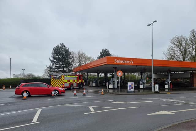 Picture from the scene at midday
