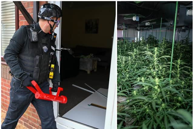 Police raided 15 properties in Northampton, Daventry, London and Surrey on Thursday