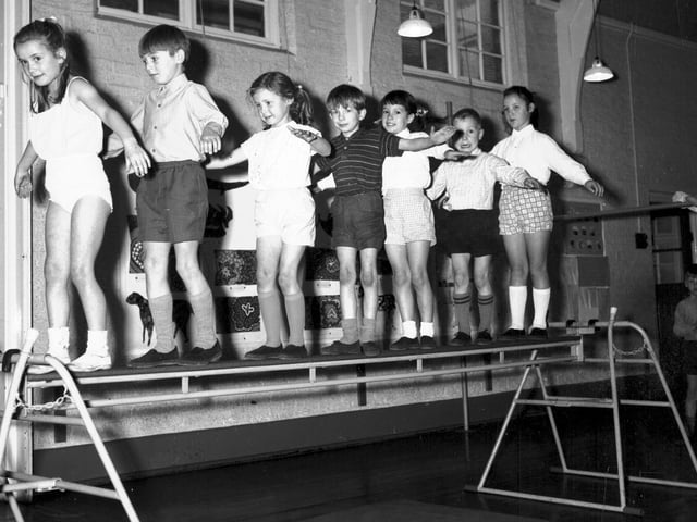 Looking Back
old glass negs
school feature, November 12, 1969