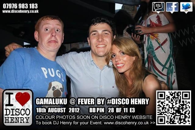 Nostalgic pictures from a night out at Fever