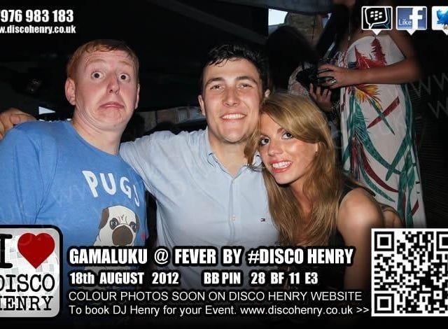 Nostalgic pictures from a night out at Fever