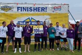 This year Team Daisy has gone one step further with its fundraising and has recruited 21 people to take part in the Isle of Wight Challenge. That is eight more than the group who took on the 106 kilometres last year.