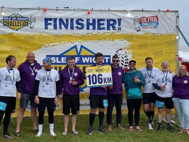 This year Team Daisy has gone one step further with its fundraising and has recruited 21 people to take part in the Isle of Wight Challenge. That is eight more than the group who took on the 106 kilometres last year.