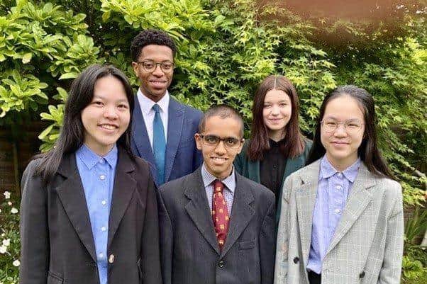 NSB Team EGESA; P. Law, J. Obi, K. Bandara, E. Davies, and S. Law