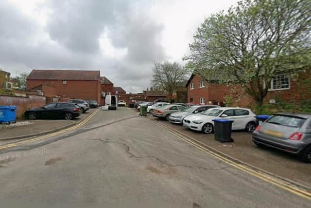 The incident happened in Foundry Court, Daventry.