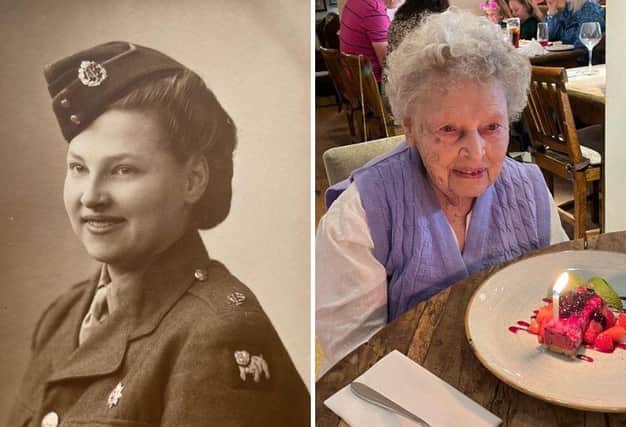 99-year-old Betty Davis will turn 100 on October 1 and is a true Northampton native, having only left for a short while to go to Norfolk as part of her war service.