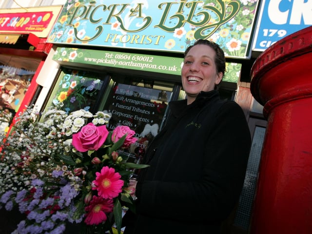 2009 - Caroline Barrett - Pick A lily Florist, Wellingborough Road, Northampton.