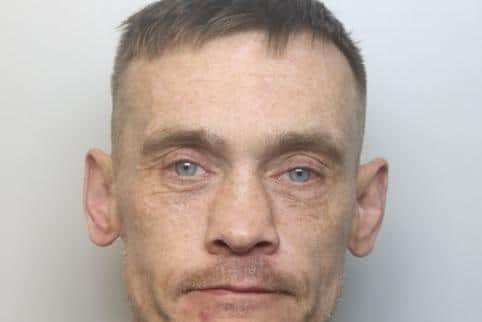Lee Robins is wanted by police AGAIN.