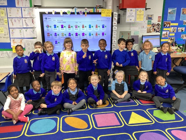 Sywell class at St Andrew's.