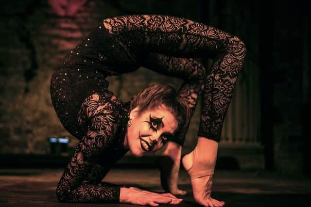A contortionist will be appearing as part of a vintage street circus at the event in Northampton.