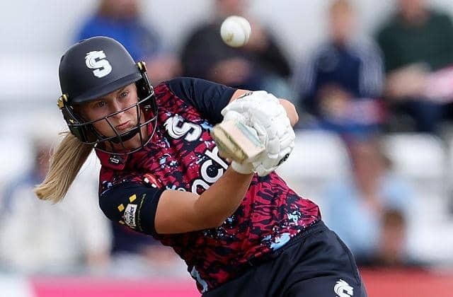 Amelia Kemp hit 49 in a 14-run opening stand for Northants Steelbacks Women