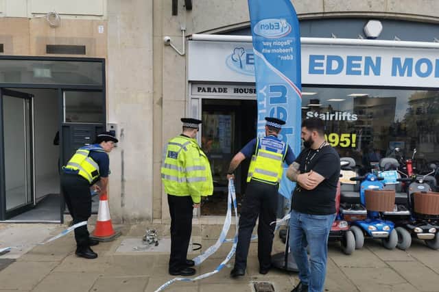 Cordons have been removed across Northampton town centre after a "suspicious object" was found.
