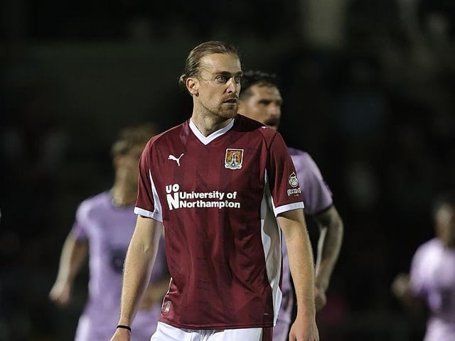 Must have been so refreshing for Nolan to be able to look to his bench and see a striker. Came on for the last five and his mere presence created McGeehan's late chance. Cobblers need that sort of focal point more consistently... 6