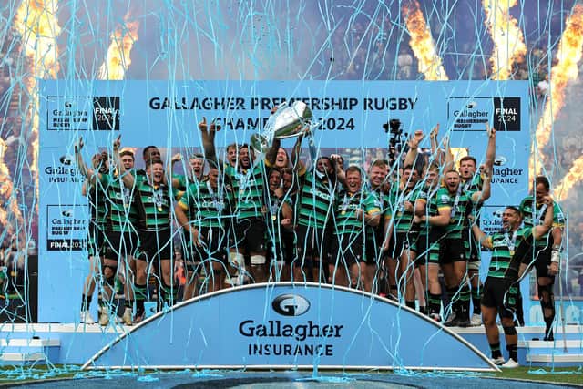 Saints claimed Gallagher Premiership glory last season (photo by David Rogers/Getty Images)