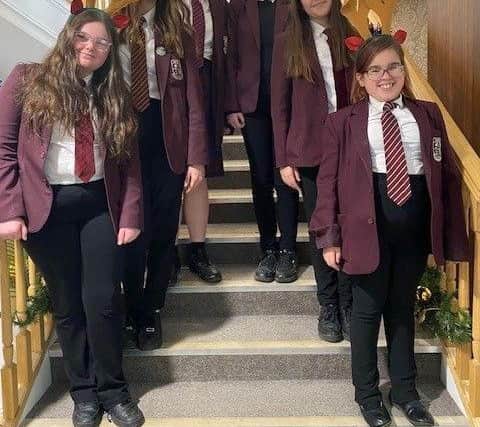 The students had a wonderful time performing at Brampton View care home
