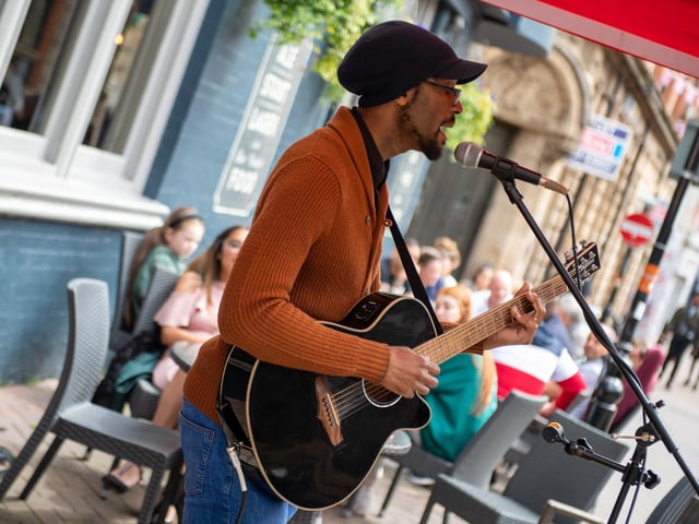Michael Green, Northampton Music Festival 2022. Photo by David Jackson.