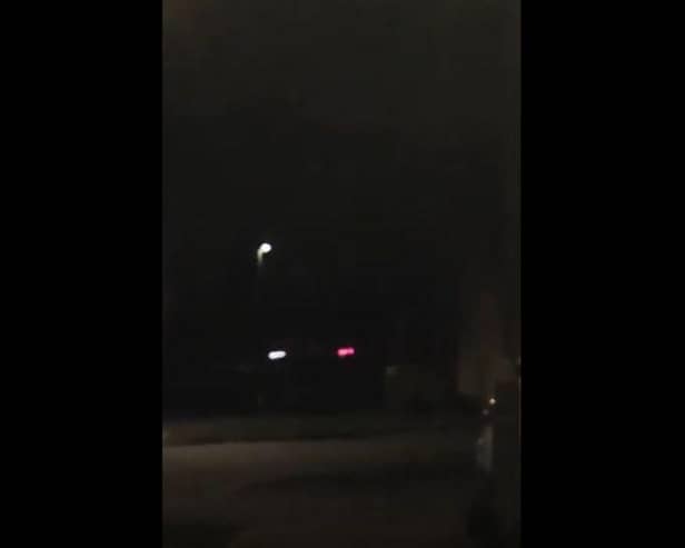Car cruisers caught on film on the A43 near Aldi in Overstone