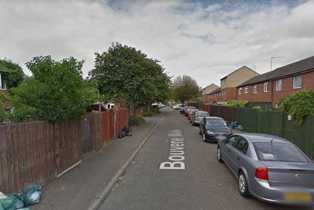The incident happened in Bouverie Walk, near Wellingborough Road