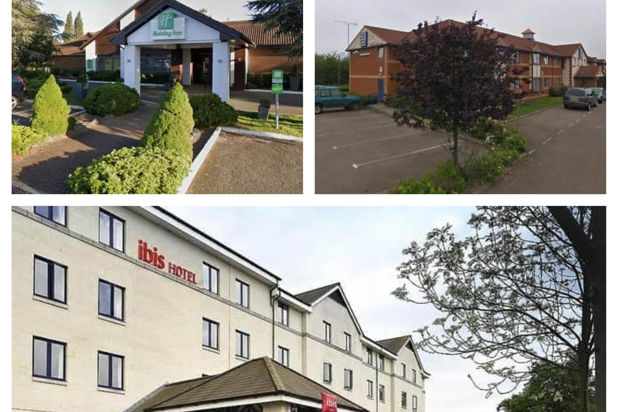 Here’s the latest on three hotels near Northampton housing hundreds of