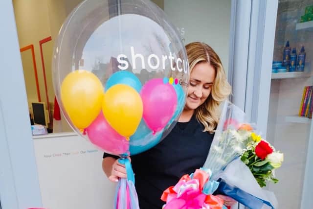 Nikki Martin opened Shortcuts Kids in Grange Park on March 1, after months of hard work to do the salon up after the documents were signed at the end of last year.