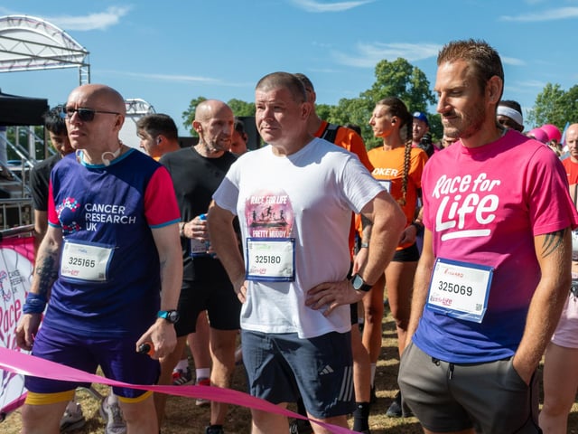 Runners taking part in the Race For Life at Abington Park in Northampton on Sunday, July, 12, 20026. Photo by David Jackson.