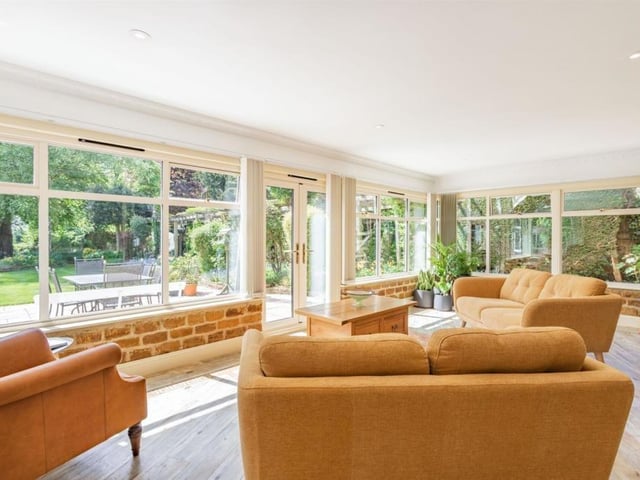 The property has plenty of entertaining space, plus traditional features throughout.