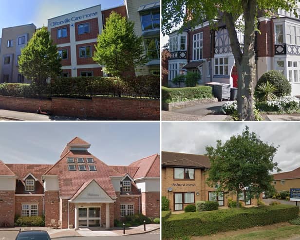 We look at 17 care homes in Northampton which received low ratings from the Care Quality Commission (CQC)