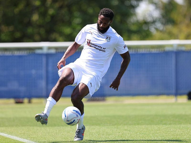 Summer signing Janoi Donacien was one of Town's most assured performers on the day. The experienced defender, who can play all along the back-line, spent the first 45 minutes at right-back and looked confident and very much at ease. He was also happy to bark out instructions to those around him