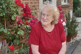 Eveline Primrose Rogers, who turns 101 on April 20.