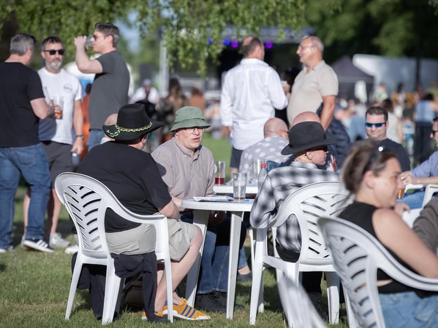 The Northampton Beer Festival was held in Beckets Park on Friday May 29 and Saturday May 30, 2026.