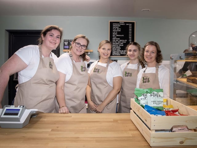 The venue is opening on Naomi and Brian Chaplin’s family farm in Flore, after more than two years of dreaming, planning and building.