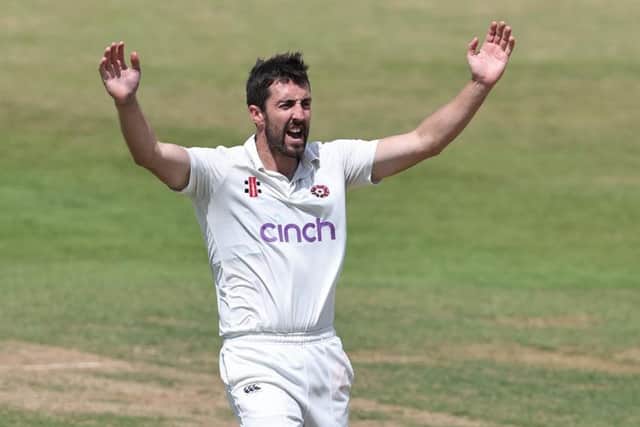 Ben Sanderson claimed four wickets against Kent