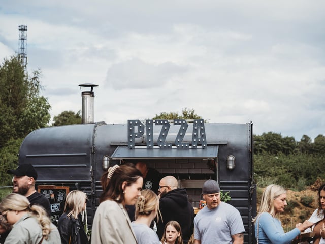 The family day of food, music and games was attended by nearly 700 members of the Northampton community, who wanted to show their continued support.
